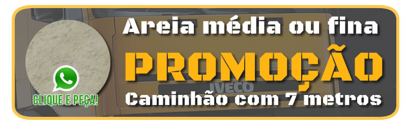 Areia R$490,00 caminhão com 7 metros